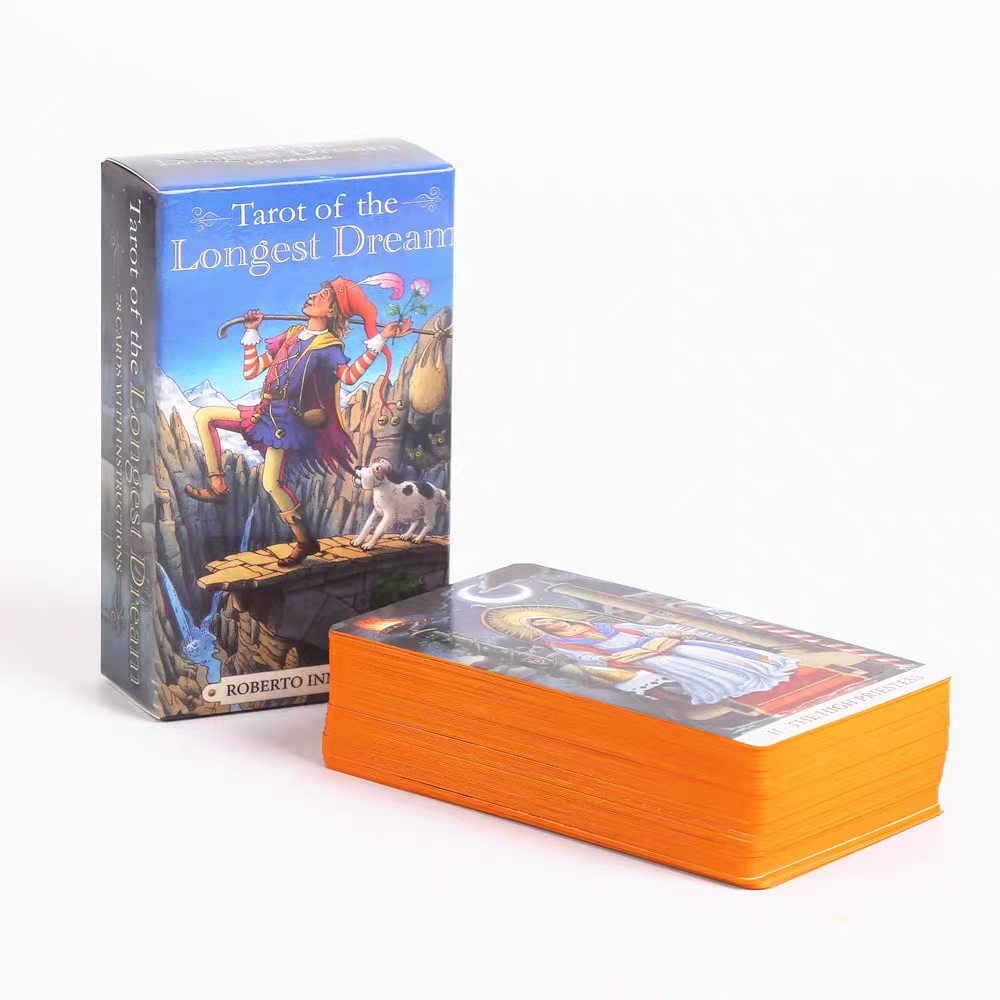 Tarot Cards Deck With Guidebook - 78 Uzun Rüya Kartı ve Rehber