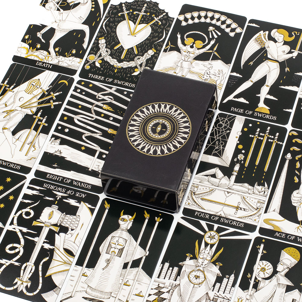 Tarot Cards Deck With Guidebook - 78 Adet Sembolik Ruh Tarot Kartları