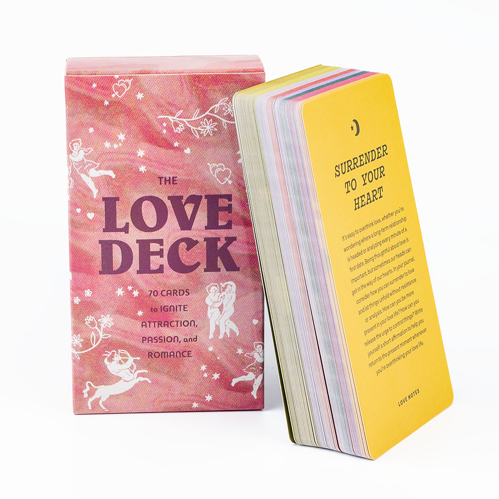 Tarot Cards Deck With Guidebook - Aşk güverte kartları 70 adet Tarot
