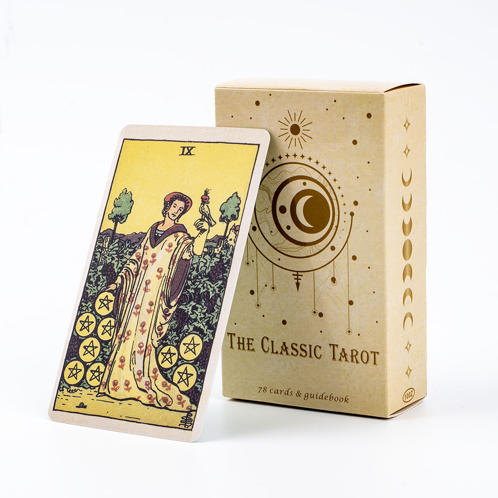 Tarot Cards Deck With Guidebook - Yeni Başlayanlar İçin Klasik Tarot Masa