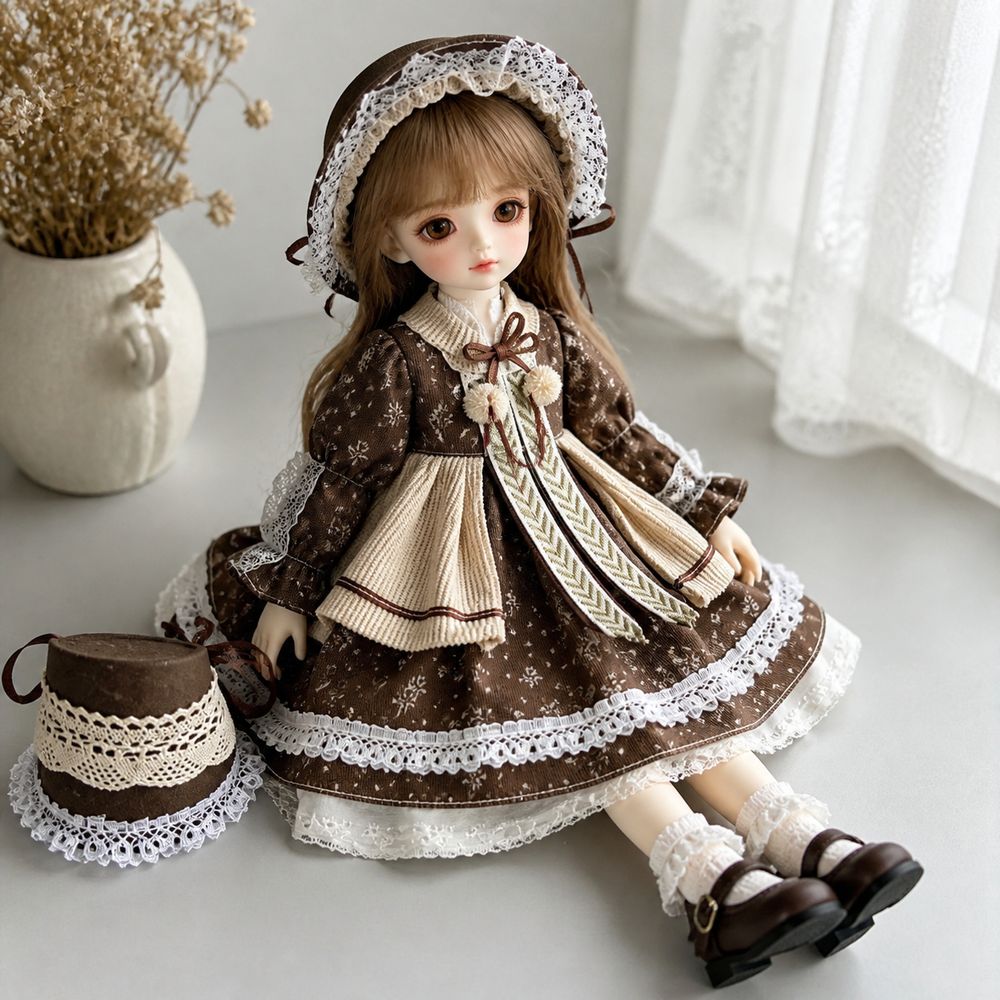 30cm Uygun Bebek Kıyafet Seti  - Bjd Doll 1 6 Full Set With Clothes incelemesi ve fiyatı