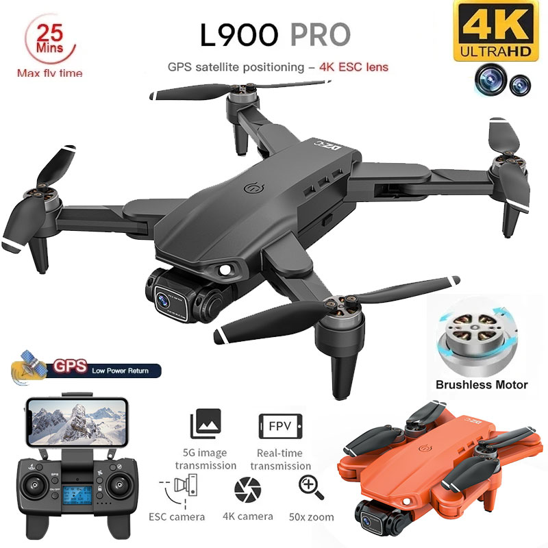 L900 Pro GPS Drone 4K profesyo - Fpv Brushless Rc Drone 4K incelemesi ve fiyatı