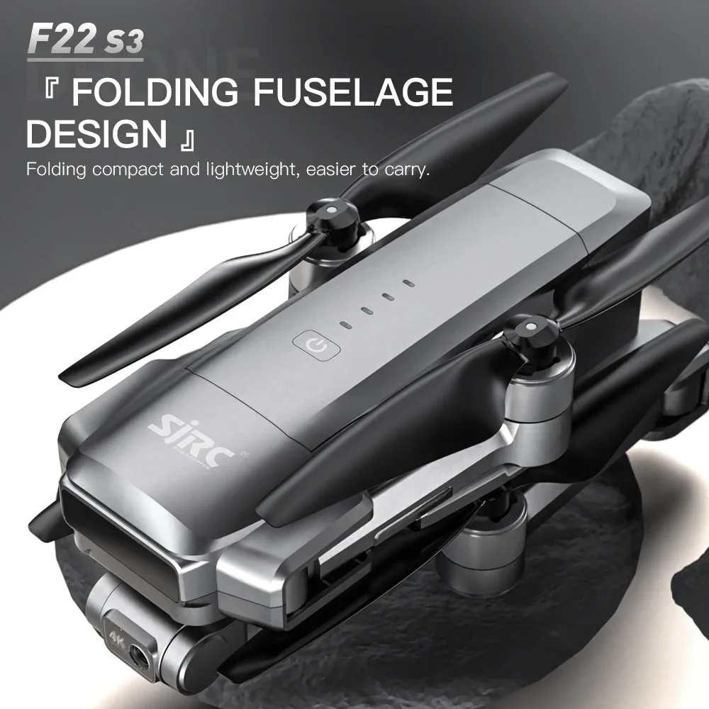 SJRC F22 S3 pro Katlanabilir R - Fpv Brushless Rc Drone 4K incelemesi ve fiyatı