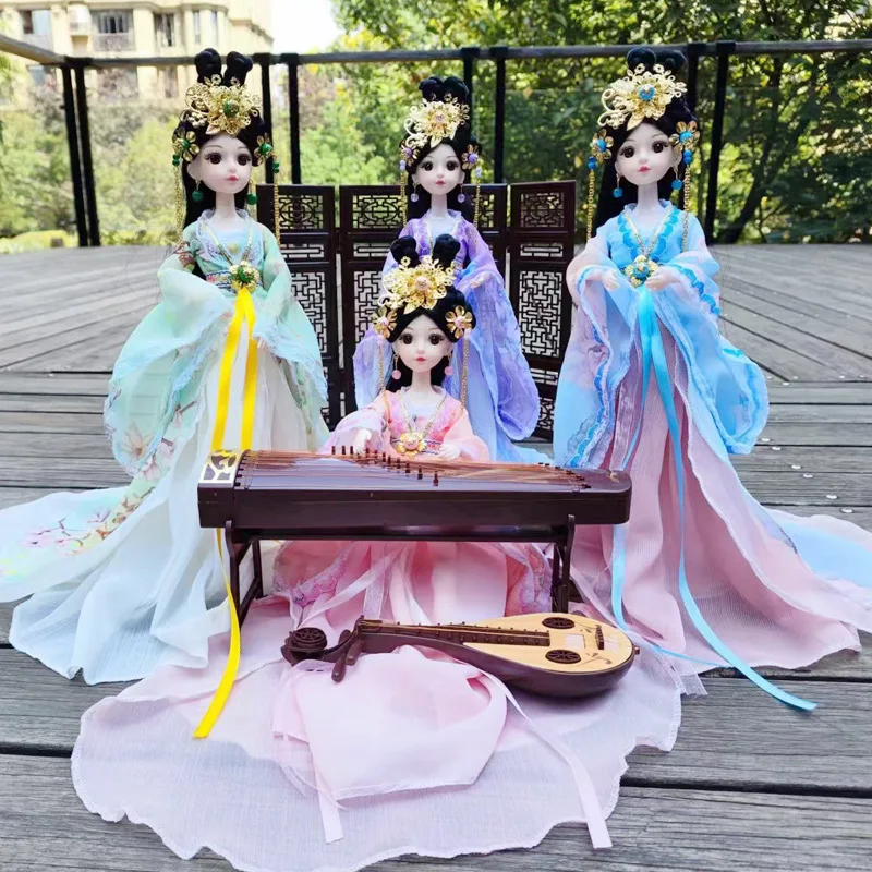 30cm bebek tam Set 1/6 antik k - Bjd Doll 1 6 Full Set With Clothes incelemesi ve fiyatı
