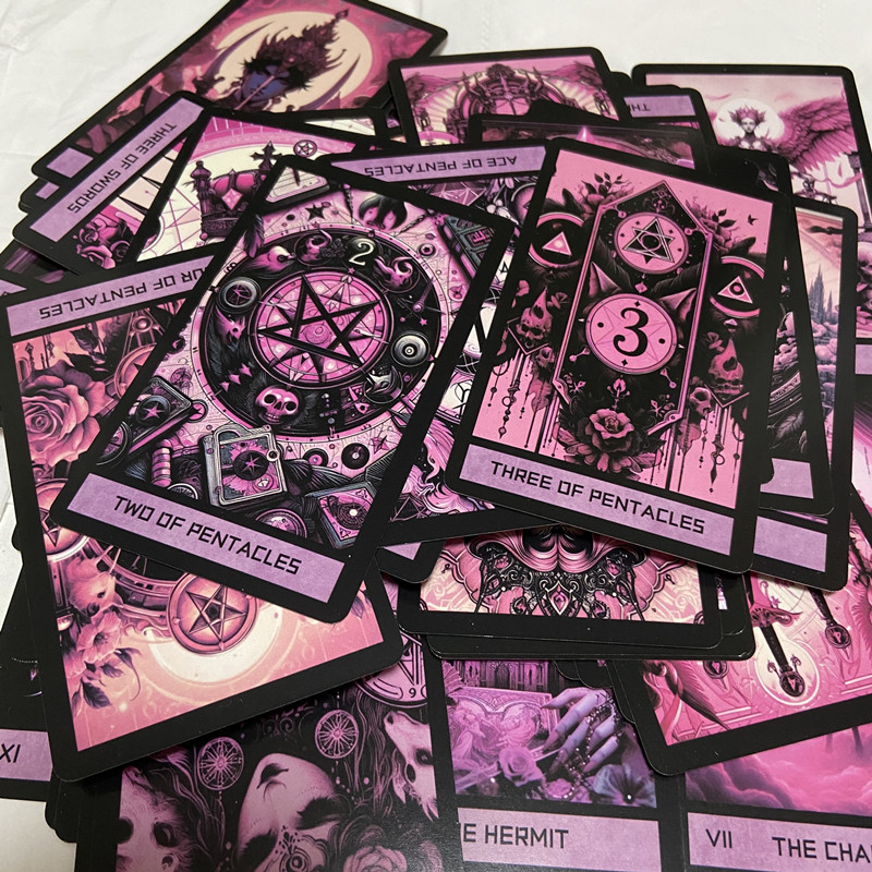 Pembe Gotik Tarot Destesi 78 K - Tarot Cards Deck With Guidebook incelemesi ve fiyatı