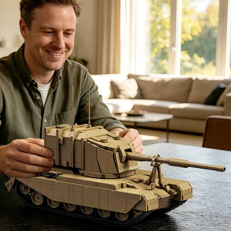 2080 parça İngiliz FV4005 Ağır - Lego Compatible Military Tank incelemesi ve fiyatı