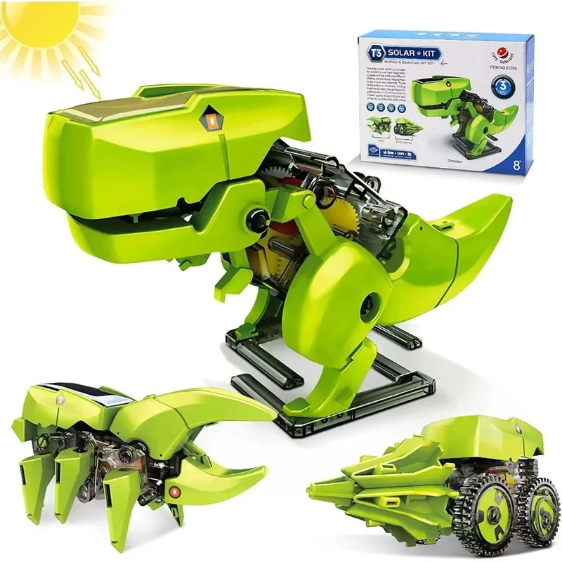 3'ü 1 Arada Güneş Enerjili Rob - Stem Solar Robot Kit For Kids incelemesi ve fiyatı