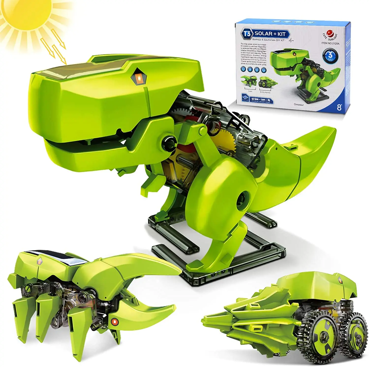 STEM 12'si 1 Arada Güneş Enerj - Stem Solar Robot Kit For Kids incelemesi ve fiyatı