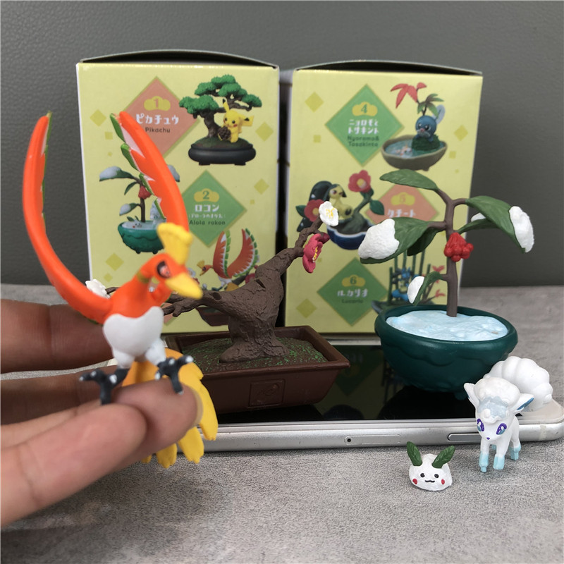 ReMent Pokemon Bonsai Koleksiy - Anime Action Figure Blind Box incelemesi ve fiyatı