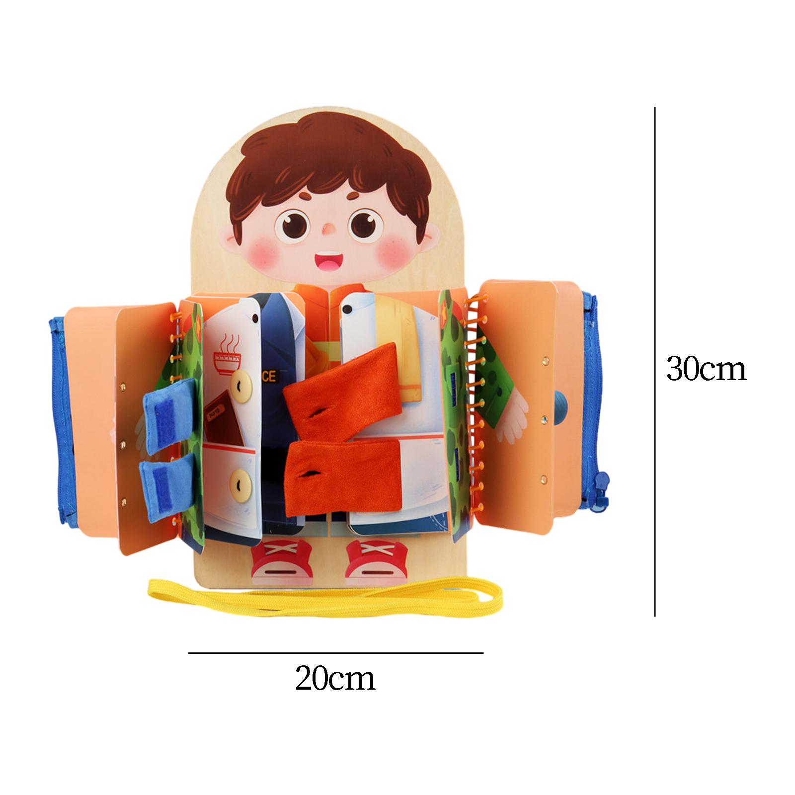 Yeni yürümeye başlayan çocukla - Montessori Wooden Busy Board Toddler incelemesi ve fiyatı